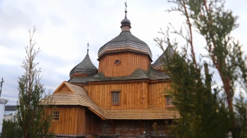 На Львівщині відреставрували 300-річну дерев’яну церкву