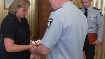Родичам загиблого поліцейського Романа Рущишина вручили орден "За мужність"