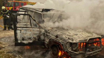 За минулу добу вщент згоріло два автомобілі на Львівщині