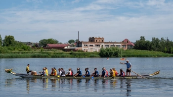 На Львівщині понад 30 ветеранів та членів їхніх сімей відвідали тренування з веслування