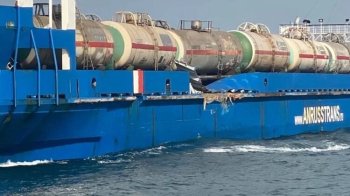 Російське судно зазнало аварії у Чорному морі