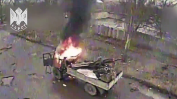 Бійці львівської бригади дронами знищили російський мобільний мінометний комплекс 2К21