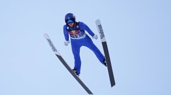 Україна уперше в історії перемогла на Континентальному кубку зі стрибків з трампліна