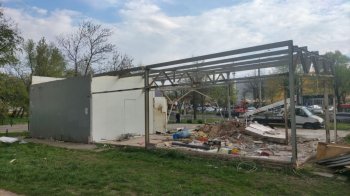 У Львові демонтували кіоск, у якому торгували алкоголем: це найбільший знесений МАФ