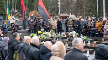 На Личаківському кладовищі вшанували героїв Небесної сотні