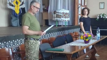 Вручення нагород родинам загиблих