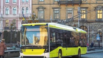У Львові тролейбус №33 тимчасово змінив свій маршрут