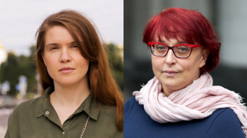 Депутатки від ”Слуги народу” Галина Третьякова та Мар’яна Безугла