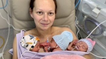 У Львові виходили передчасно народжену трійню: Соломію, Злату та Марка