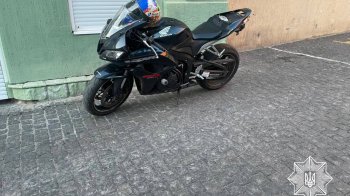 У Львові виявили розшукуваний Інтерполом мотоцикл