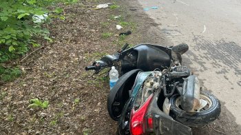 На Львівщині госпіталізували двох підлітків через зіткнення мотоцикла та скутера