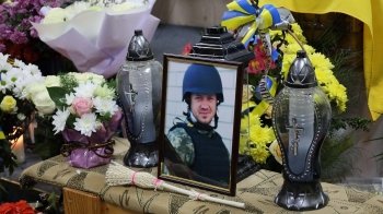 Дрогобиччина попрощалася ще з одним загиблим Героєм