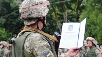 На Львівщині склали присягу військові новоствореного батальйону