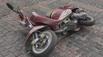 Аварія з мопедистом у Львові