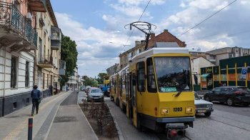 На вулиці Шевченка у Львові тестово проїхались трамваї (фото)
