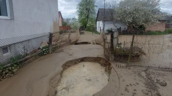 Витік газу у Розвадові. Фото: ВІКНА