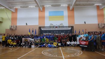 У Львові вперше провели чемпіонат України серед ветеранів з волейболу сидячи