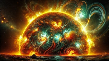 магнітні бурі лютий 2025