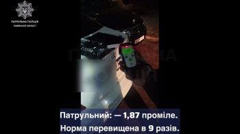 У Львові жінка допомогла виявити 38-річного п’яного водія