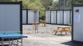 Модульне містечко у Львові. Пресслужба Львівської міської ради/Роман Балук