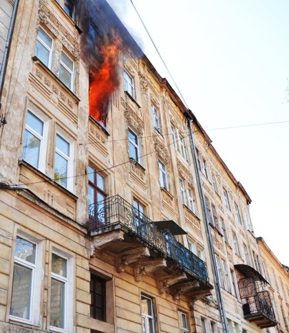 У Львові на Раппопорта пожежа — оновлено