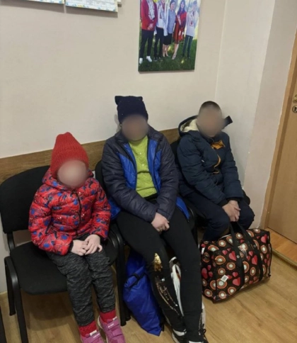 Діти, евакуйовані із Запоріжжя на Львівщину
