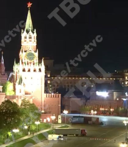 Удари безпілотників по Кремлю: опублікували нове відео влучання