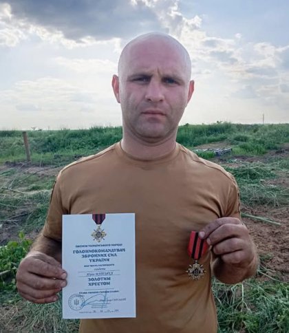 Боєць 59-ї бригади зі Львівщини отримав «Золотий хрест»