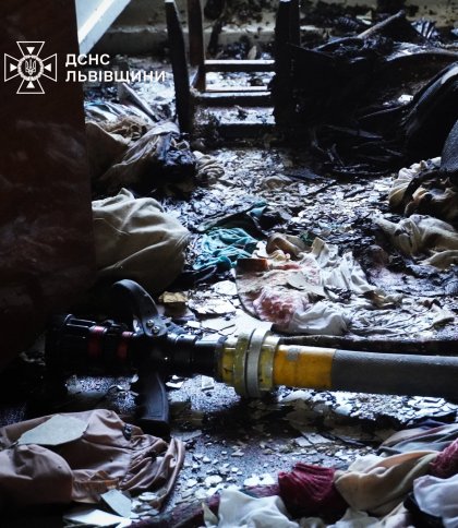 Через непогашену свічку у Львові горіла квартира у дев’ятиповерхівці