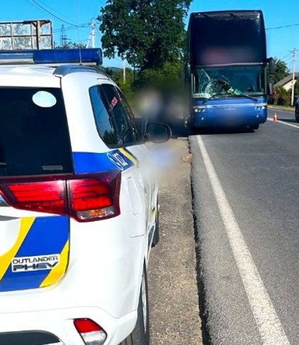 На Прикарпатті водій автобуса з Львівщини на смерть збив пішохідку