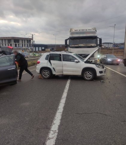 На об’їзній Львова частково перекрили дорогу через ДТП