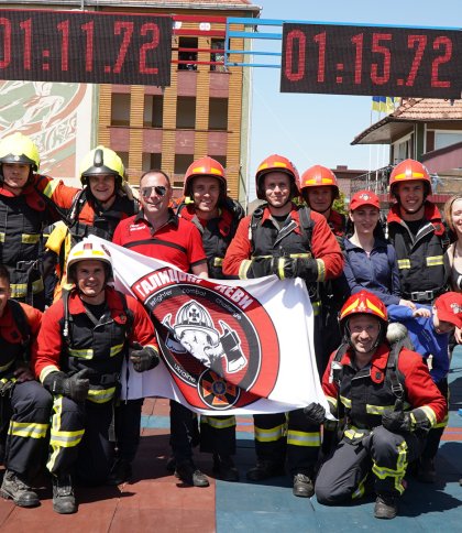 Львівські надзвичайники вибороли нагороди на змаганнях «Найсильніший пожежний-рятувальник»