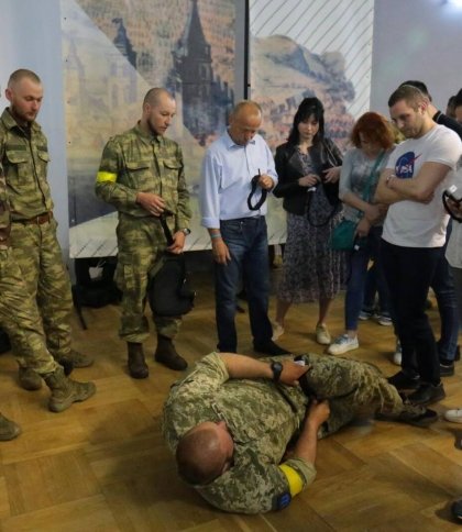 У Львові стартував навчальний курс "Тактична медицина для українців"