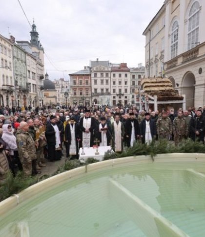 На Богоявлення у Львові військові капелани освятять воду на площі Ринок