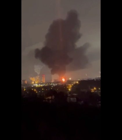 У Росії після вибуху горів Московський коксогазовий завод (відео)