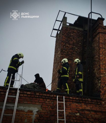 У Львові 38-річна жінка впала на дах будинку