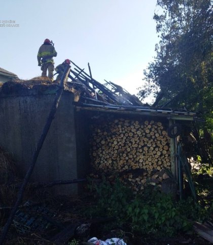 На Стрийщині рятувальники врятували від вогню житловий будинок