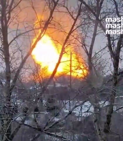 У російській Чувашії стався вибух на газопроводі (відео)