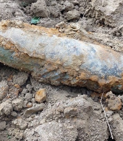 На Стрийщині піротехніки ДСНС знищили артилерійський снаряд