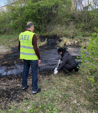 Витік нафти в Бориславі забруднив ґрунт: триває розслідування