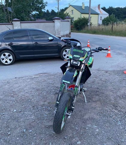 На Львівщині за добу у ДТП травмувалися три мотоциклісти: водії госпіталізовані