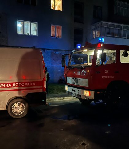 У Червонограді горів п’ятиповерховий будинок, евакуювали 7 людей