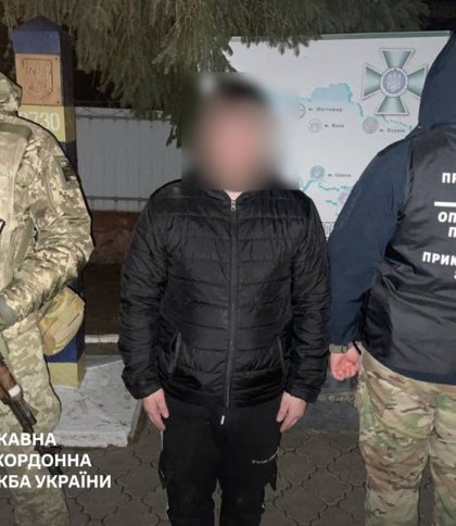Прикордонники затримали порушника, який пішки повертався з Молдови в Україну, фото ДПСУ