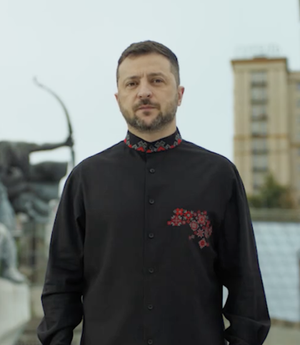 Президент Володимир Зеленський привітав українців з Днем Незалежності