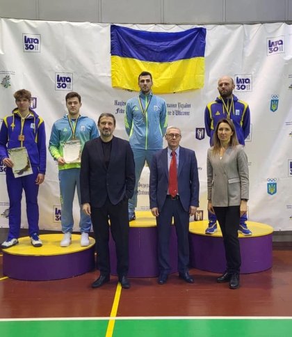 Львів’янин став чемпіоном України з фехтування на рапірах
