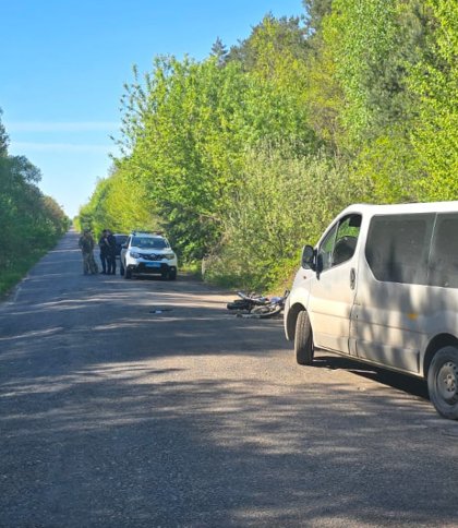 П’яний мотоцикліст потрапив до лікарні через ДТП у Шептицькому районі