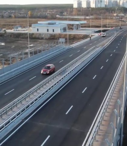 На Київщині відкрили новий міст через річку Ірпінь