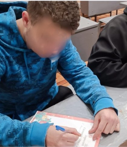 Неповнолітні ув’язнені написали листи Святому Миколаю у львівському СІЗО