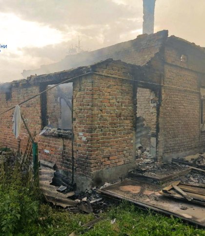 У Червоноградському районі згорів житловий будинок