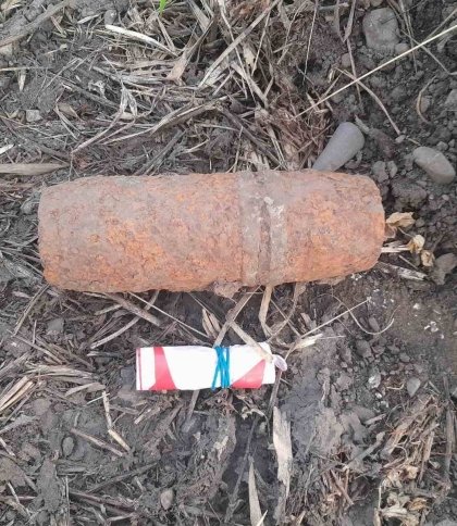На Стрийщині поблизу річки знайшли застарілий боєприпас